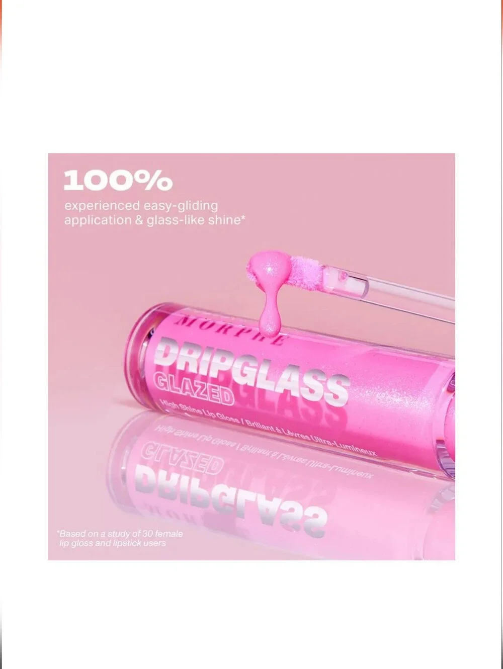 Morphe Dripgloss Glazed Liquid Lip Gloss Shade: Shatterproof Mauve ✨🆕